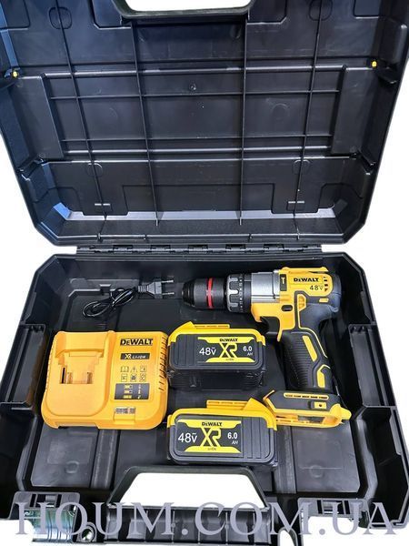Акумуляторний ударний шурупокрут DeWALT DCD996P2 48V 6Ah в кейсі DCD996P2 фото