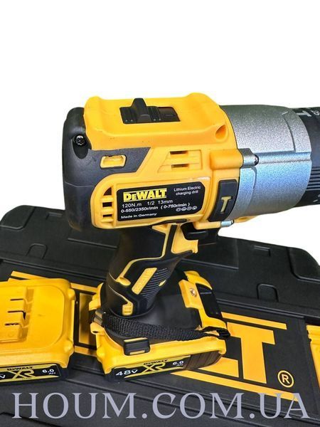 Акумуляторний ударний шурупокрут DeWALT DCD996P2 48V 6Ah в кейсі DCD996P2 фото