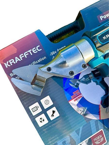Акумуляторні ножиці по металу Krafftec DJS130R Німеччина, 2 акб 36V/5AP, кейс HM-DJS130R фото