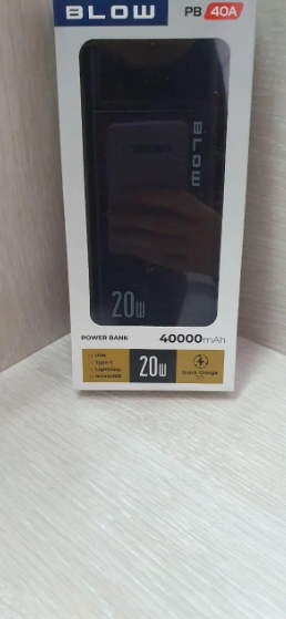 Повербанк BLOW Power Bank 40000 mAh 2xUSB QC PB40AUSB-C PB40AUSB-C фото