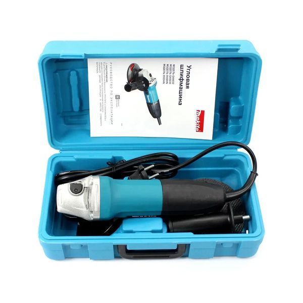 Болгарка Makita GA 5030 (850 Вт, 125 круг) у кейсі. Кутова шліфувальна машина Макіта GA5030 MKT-5030 фото