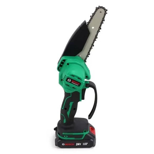 Акумуляторна міні-пила Bosch UniversalChain 18 (24V, 5Аh, шина 15 см) АКБ веткоріз Бош UnCh-18 фото