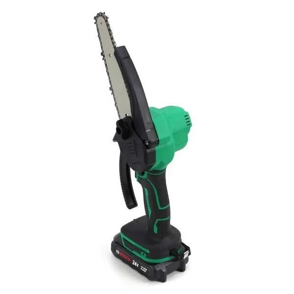 Акумуляторна міні-пила Bosch UniversalChain 18 (24V, 5Аh, шина 15 см) АКБ веткоріз Бош UnCh-18 фото