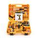 Шурупокрут ударний DeWALT DCD791 (24V 5Ah Li-Ion) з великим набором інструментів DCD791 фото 1
