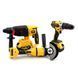 Набір 3в1 АКБ DeWalt 48V (Шуруповерт DCD996 + КШМ DCG409 + перфоратор DCH133NT) / Набір 3в1 Девольт HM-3v1-DW фото 8
