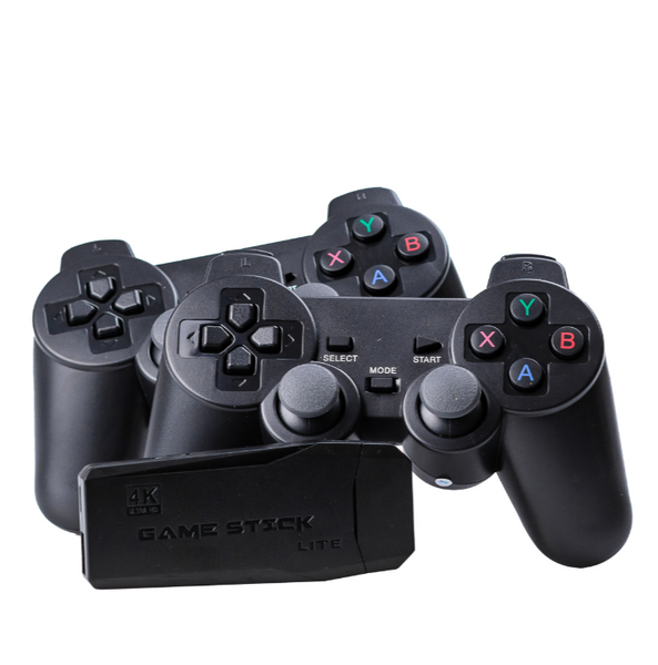 Ігрова приставка M8 Mini Game Stick 10000 ігор 4K/HDMI/64 Gb + 2 бездротових джойстика IP-510 фото