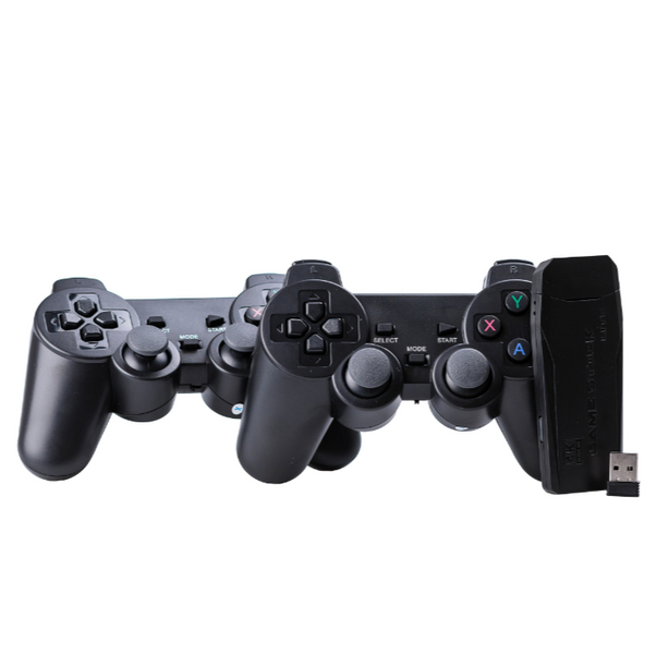 Ігрова приставка M8 Mini Game Stick 10000 ігор 4K/HDMI/64 Gb + 2 бездротових джойстика IP-510 фото