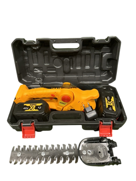 Акумуляторні ножиці-кущоріз DeWalt DCM263PB-XJ (48V, 6Ah), АКБ ножиці для трави та кущів Девольт HM-DCM263PB-XJ фото