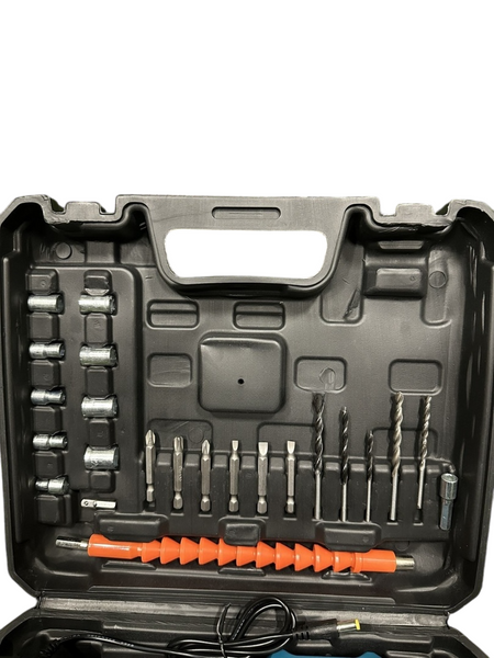 Шурупокрут Makita 331DWE (24 V, 5.0 AH) з набором інструментів, запасний акумулятор 331-24-5 фото