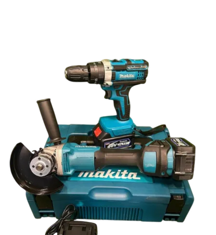 Акумуляторний набір 2в1 Makita 36V Шуруповерт DTW485 та Болгарка 9237CB у кейсі MKT-486-9237 фото