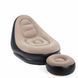 Надувне крісло з пуфом набір з 3шт Air Sofa (116х98х83см), зручний диван до 150 кг Польща HM-AirSofa фото 1